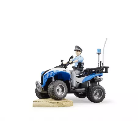 Quad con Policia - escala 1:16