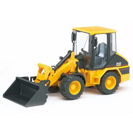 Vehículo Caterpillar articulado de juguete escala 1:16 fabricado en plástico ABS.