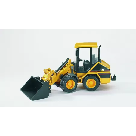 Vehículo Caterpillar articulado de juguete escala 1:16 fabricado en plástico ABS.