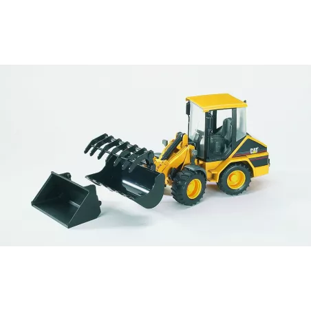 Vehículo Caterpillar articulado de juguete escala 1:16 fabricado en plástico ABS.