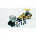 Vehículo Caterpillar articulado de juguete escala 1:16 fabricado en plástico ABS.