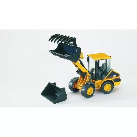 Vehículo Caterpillar articulado de juguete escala 1:16 fabricado en plástico ABS.