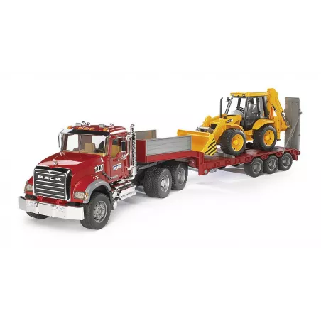 Camion Mack con pala mixta Caterpillar - escala 1:16