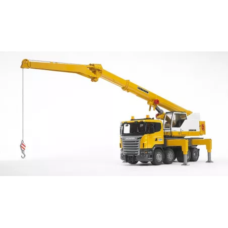 Camion Scania R con grua Liebherr - Escala 1:16
