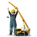 Camion Scania R con grua Liebherr - Escala 1:16