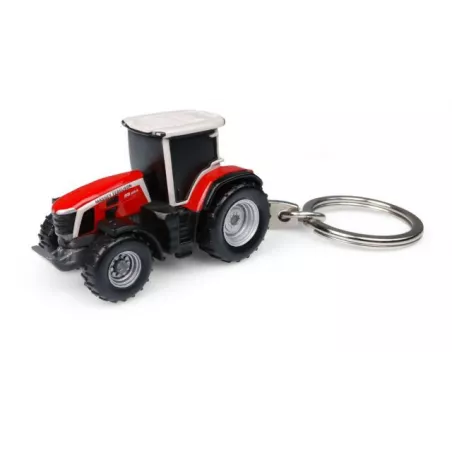 Tractor a escala Massey Ferguson 8S.265 de Universal Hobbies en metal detallado para coleccionistas.