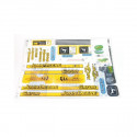 Set de pegatinas originales Peg-Pérego para el vehículo infantil John Deere HPX Gator.