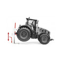 Plataforma elevadora Stertil-Koni a escala 1:32 de WIKING para maquetas de taller agrícola.