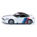Miniatura de coche BMW Z4 M40i a escala 1:50 con puertas practicables y piezas de metal.