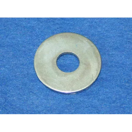 Arandela metálica original de repuesto para ruedas y ejes de tractores a pedales Rolly Toys.