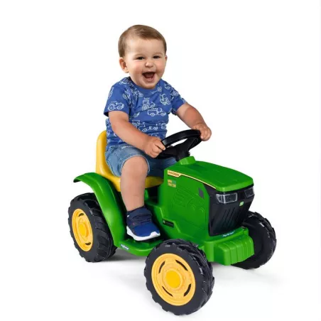 Minitractor infantil de batería John Deere Mini Tractor de 6V para niños a partir de 1 año.