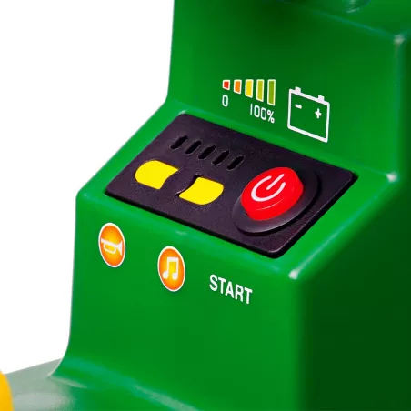 Minitractor infantil de batería John Deere Mini Tractor de 6V para niños a partir de 1 año.