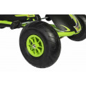Kart a pedales Ferbedo AR8G con chasis de acero y asiento ajustable para niños de 5 a 11 años.