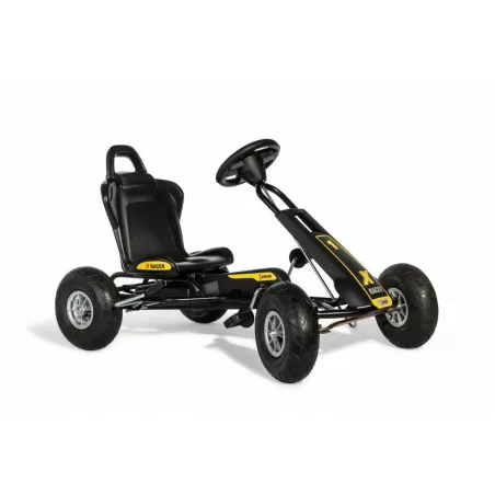 Kart de pedales GoKart ATX racer de Ferbedo para niños de 3 a 8 años con chasis de acero y freno de mano.