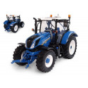Tractor New Holland T6.180 Heritage Blue Edition a escala 1:32, réplica detallada de metal para coleccionistas.