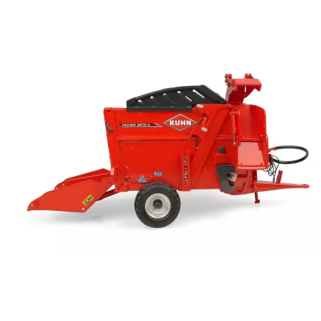 Miniatura a escala 1:32 de la maquinaria agrícola Kuhn Primor 3570M fabricada en metal para coleccionistas.