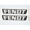 Set de 2 adhesivos originales Fendt para tractores de juguete Rolly Toys modelos Fendt 936 y 939 Vario.