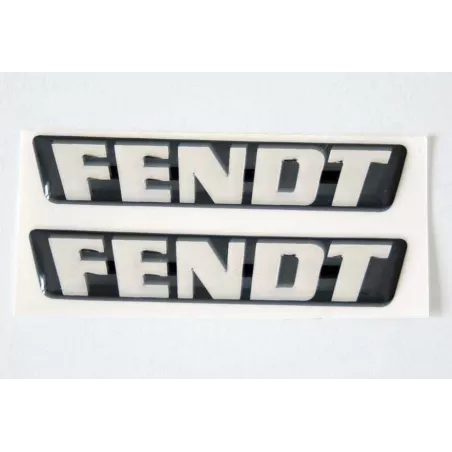 Set de 2 adhesivos originales Fendt para tractores de juguete Rolly Toys modelos Fendt 936 y 939 Vario.