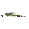 Claas Direct Disc 520 con carro cabezal a escala 1:32 para diorama agrícola.