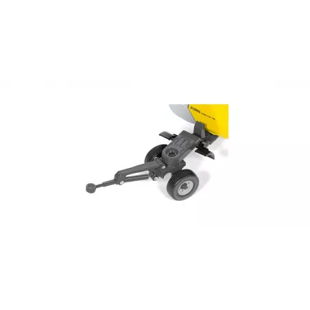 ProfiCut 700 de WIKING a escala 1:32 con carro de transporte para cosechadora John Deere 8500i.