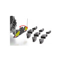 AGRIbumper Claas Design de WIKING a escala 1:32, accesorio metálico de protección inferior para tractores.