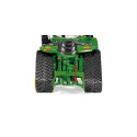 Tractor John Deere 9620RX a escala 1:32 con orugas funcionales y cabina detallada para coleccionistas.
