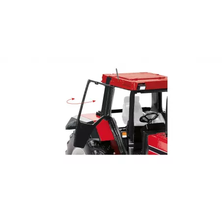 Réplica a escala 1:32 del tractor Case IH 1455 XL de Wiking, miniatura detallada para coleccionistas.