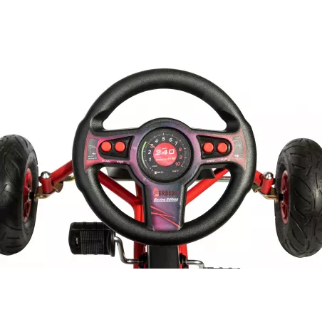 Kart de pedales infantil Ferbedo Kart AR8R de acero con freno de mano para niños.