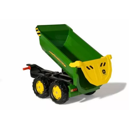 Remolque 2 ejes John Deere para tractor a pedales