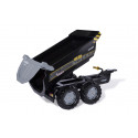 Remolque volquete de dos ejes Krampe Negro Rolly Toys para tractor de pedales infantil