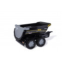 Remolque volquete de dos ejes Krampe Negro Rolly Toys para tractor de pedales infantil