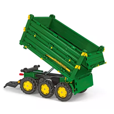 Remolque de juguete de 3 ejes John Deere para niños de 3 a 10 años