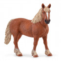Figura de yegua de cría belga Schleich realista y detallada para coleccionistas y juego educativo.