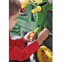 Tractor John Deere con pala ruedas neumaticas y marchas a pedales