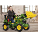 Tractor John Deere con pala ruedas neumaticas y marchas a pedales