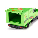 Juguete Streetscooter BIO de reparto a escala 1:50 con puertas abatibles de metal y plástico.