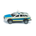 Coche de policía de juguete Mercedes-Benz Clase E Todo Terreno 4x4 a escala 1:50 con puertas abatibles.