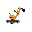 Excavadora de juguete rollyDigger JCB de Rolly Toys con brazo articulado funcional para niños.