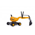 Excavadora de juguete rollyDigger JCB de Rolly Toys con brazo articulado funcional para niños.