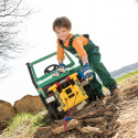 Cablestante para tractor a pedales