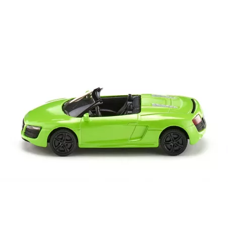Coche de juguete Audi R8 Spyder en miniatura de metal y plástico