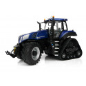 Réplica metálica a escala 1:32 del tractor New Holland T8.435 Blue Power con sistema de orugas SmartTrax.