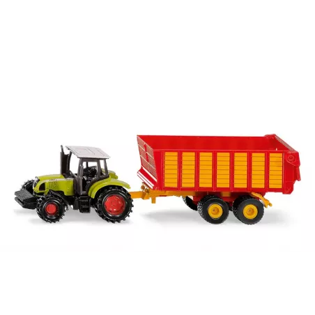 Tractor John Deere con remolque en Blister