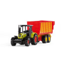 Tractor John Deere con remolque en Blister