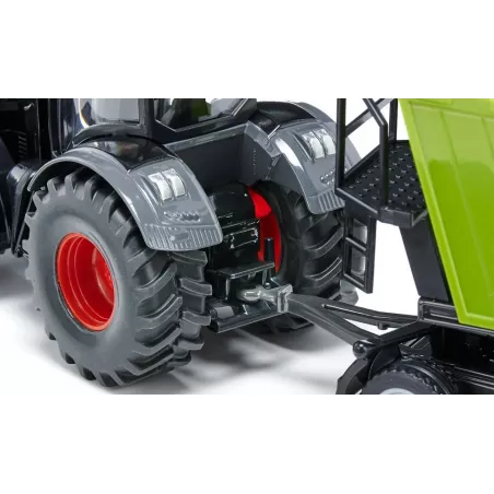 Tractor de juguete Fendt 942 Vario a escala 1:50 con pala frontal de metal y plástico.