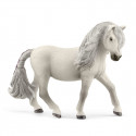 Figura de juguete de yegua poni islandesa de Schleich con detalles realistas pintados a mano.