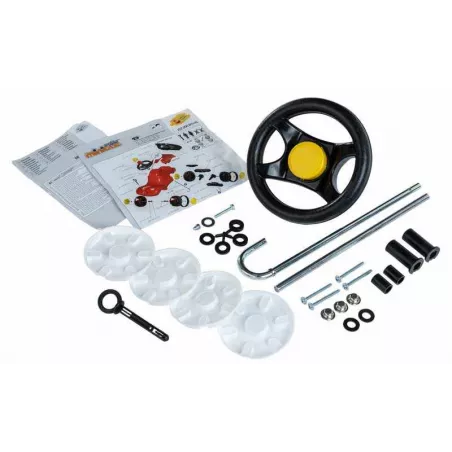 Bolsa de montaje original para tractor Minitrac de Rolly Toys, kit de fijación de alta resistencia.