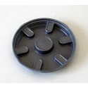 Cubre ruedas plateado de repuesto para tractor de juguete rollyMinitrac 165x65.