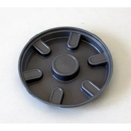 Cubre ruedas plateado de repuesto para tractor de juguete rollyMinitrac 165x65.