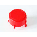 Cubre volante rojo original Rolly Toys para tractor de pedales infantil.